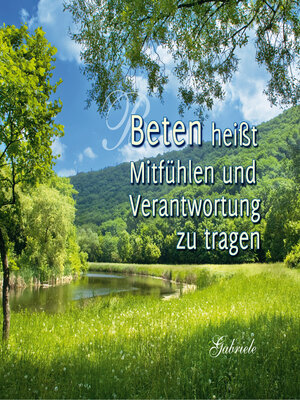cover image of Beten heißt Mitfühlen und Verantwortung zu tragen